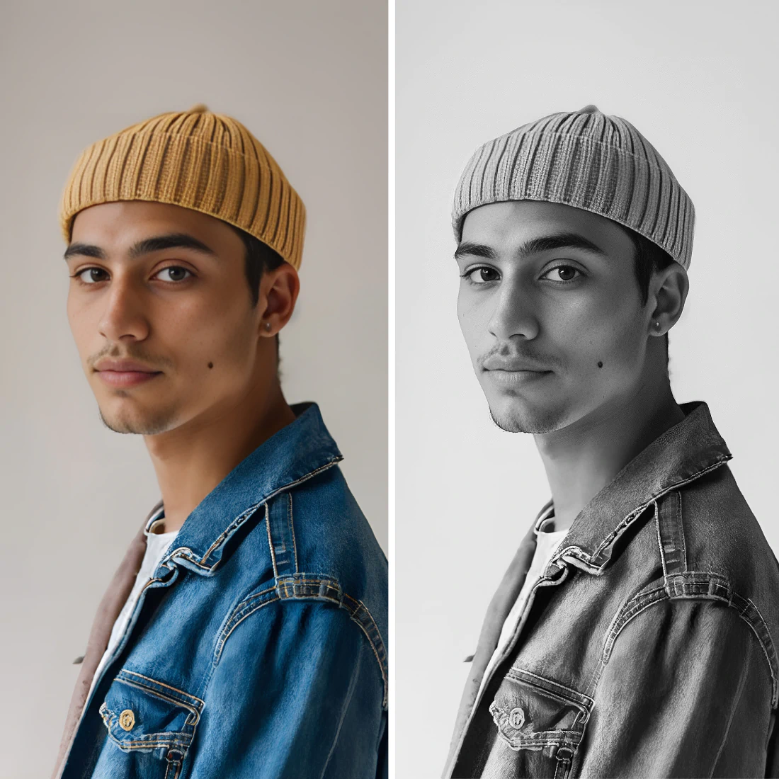 Add black and white photo filters to photos