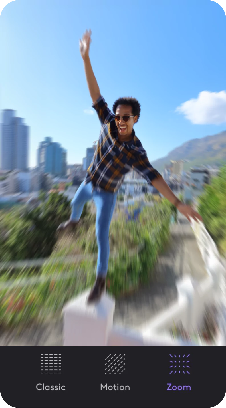 How to blur photos