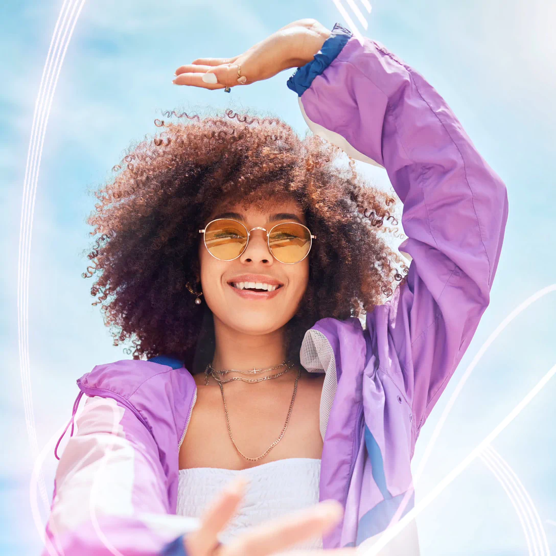 Animate photos with 3d motion stickers