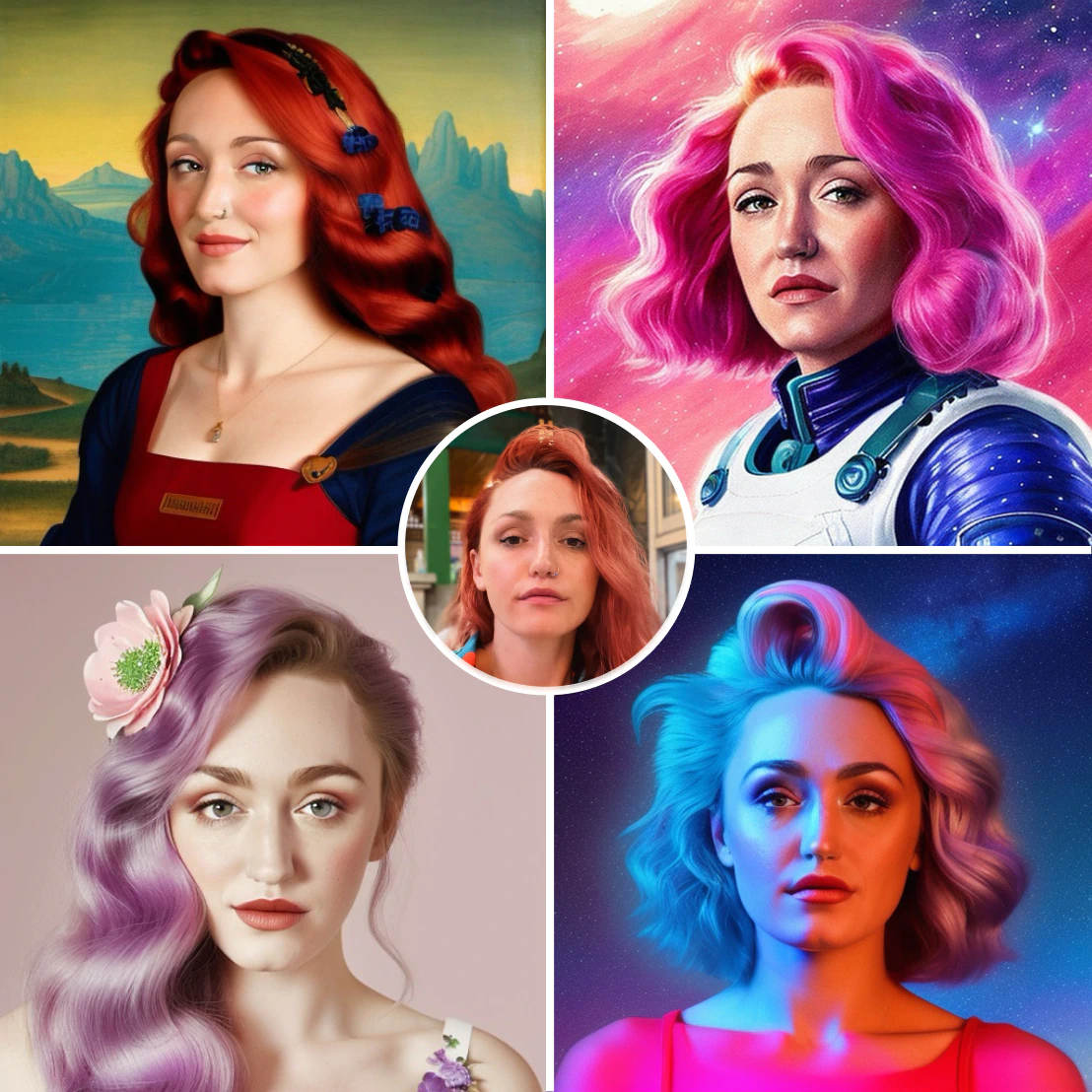 Turn selfies into AI art