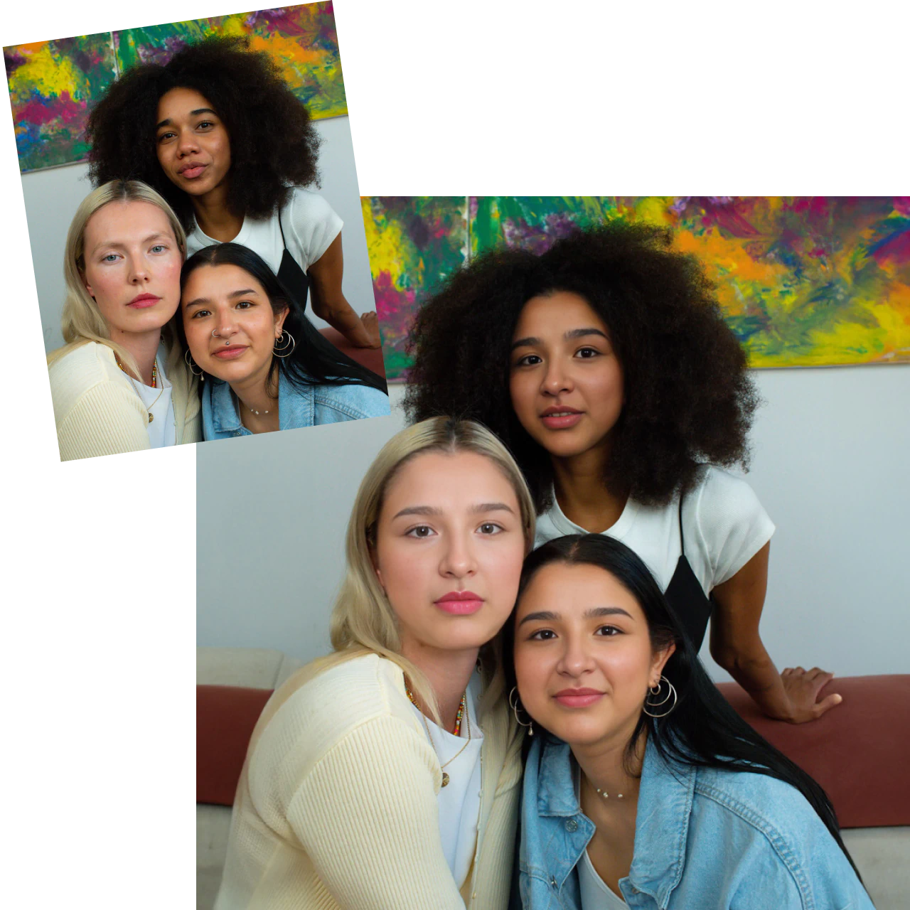 Swap faces in photos with Photoleap