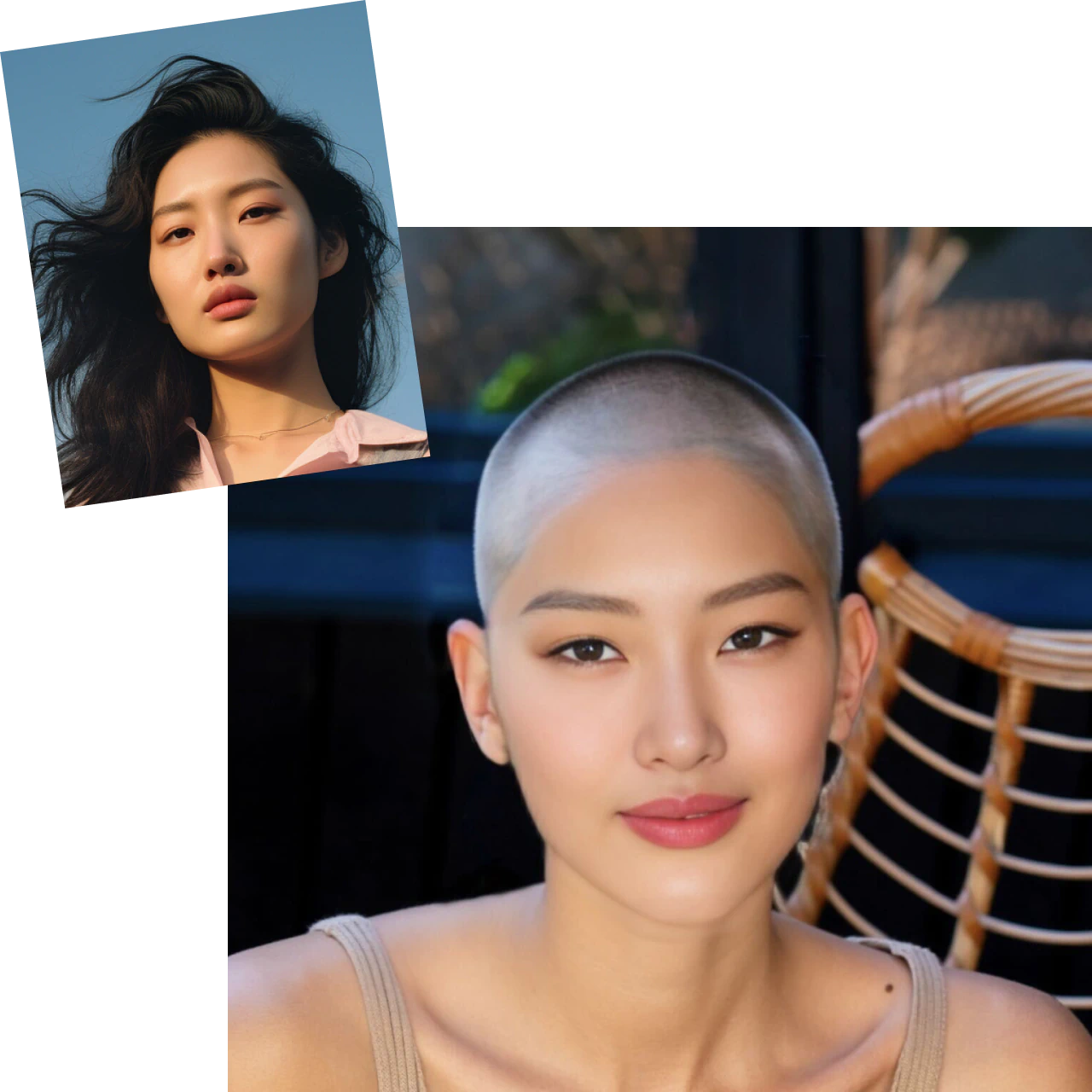 Changes clothes on photo and more