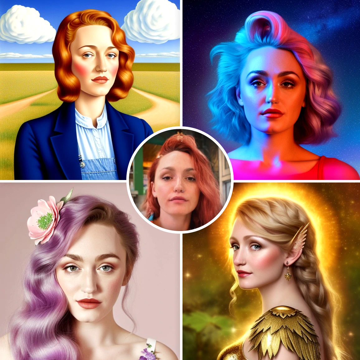 Generate AI portraits with Photoleap