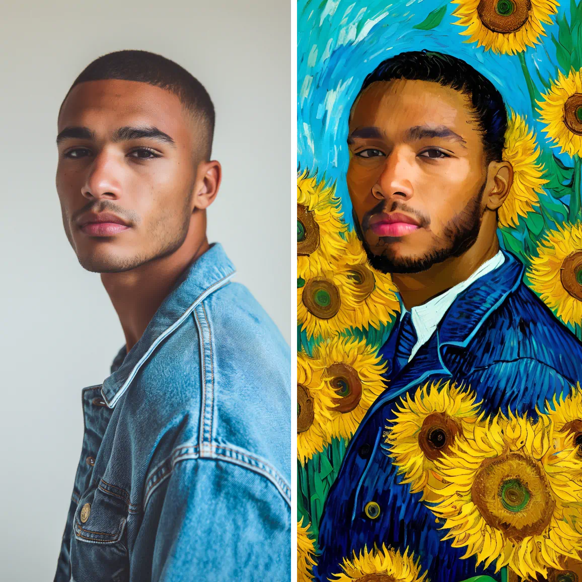 Create an AI paint portrait 