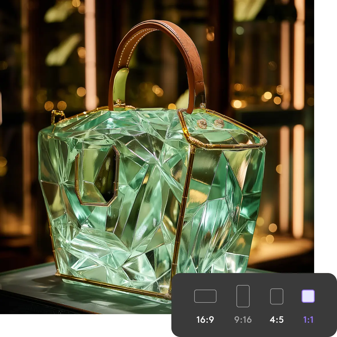 Create images with AI with custom ratios