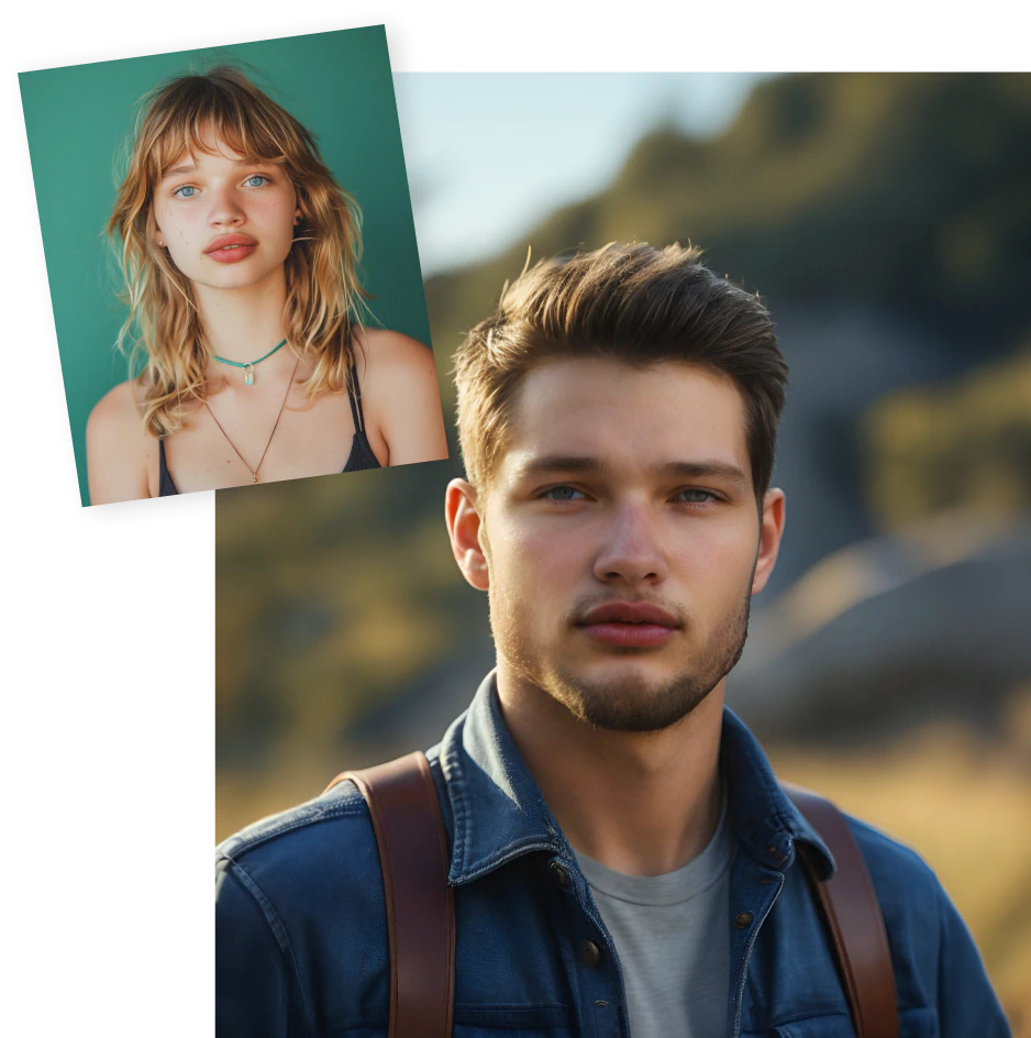 Experiment with the gender swap simulator on your photos