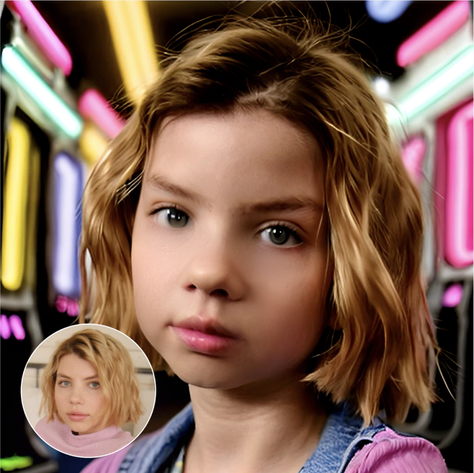 Use the age changing filter on your content!