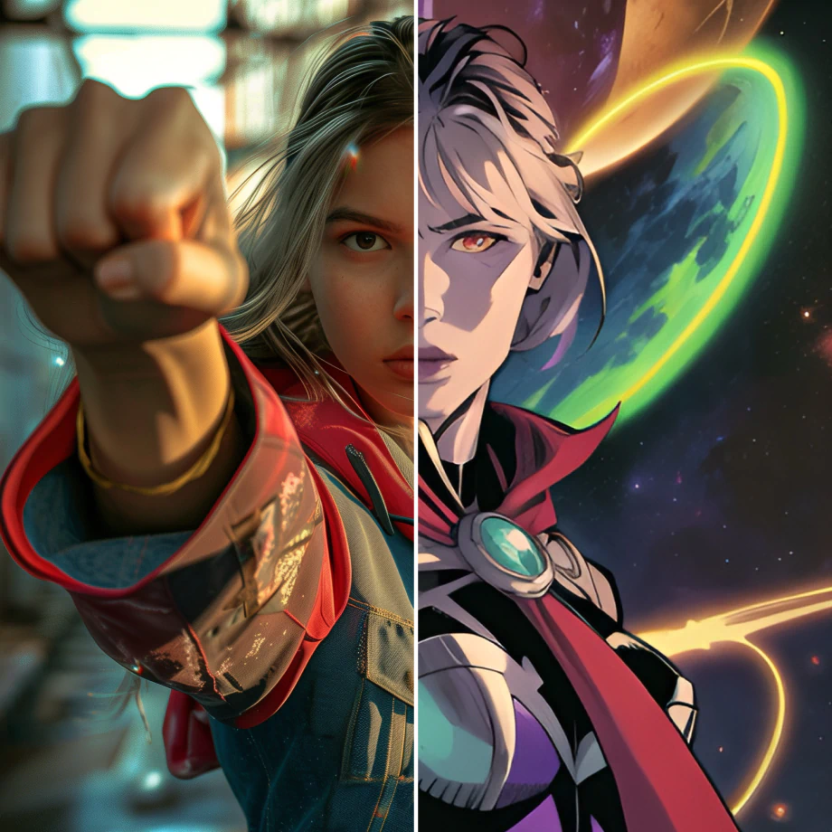 Experiment with the AI comic generator from text