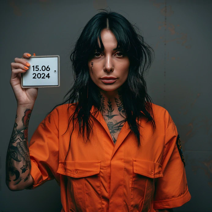 Create social media posts with the mugshot template generator