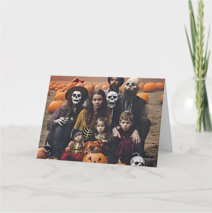 Create a Halloween party invitation
