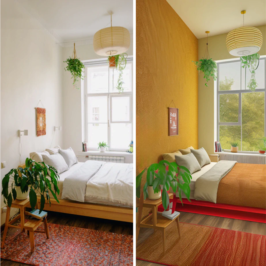 Add retouches to your interior photography