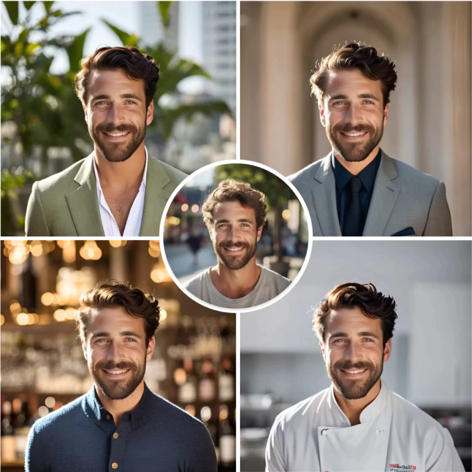 Retouch skin for social media