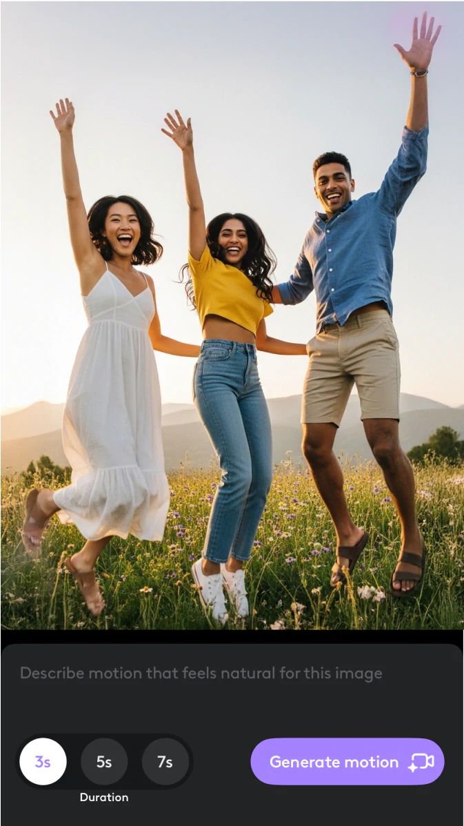 How to make pics into video