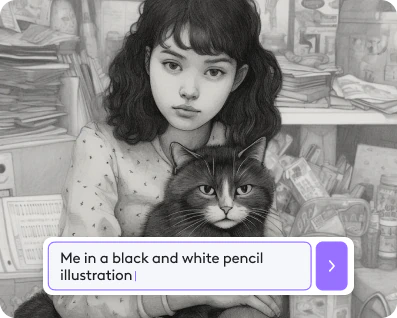 Use our AI text to image generator to create beautiful images