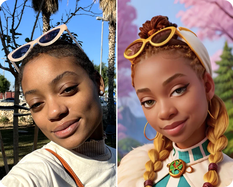 Turn photos to cartoon with Photoleap