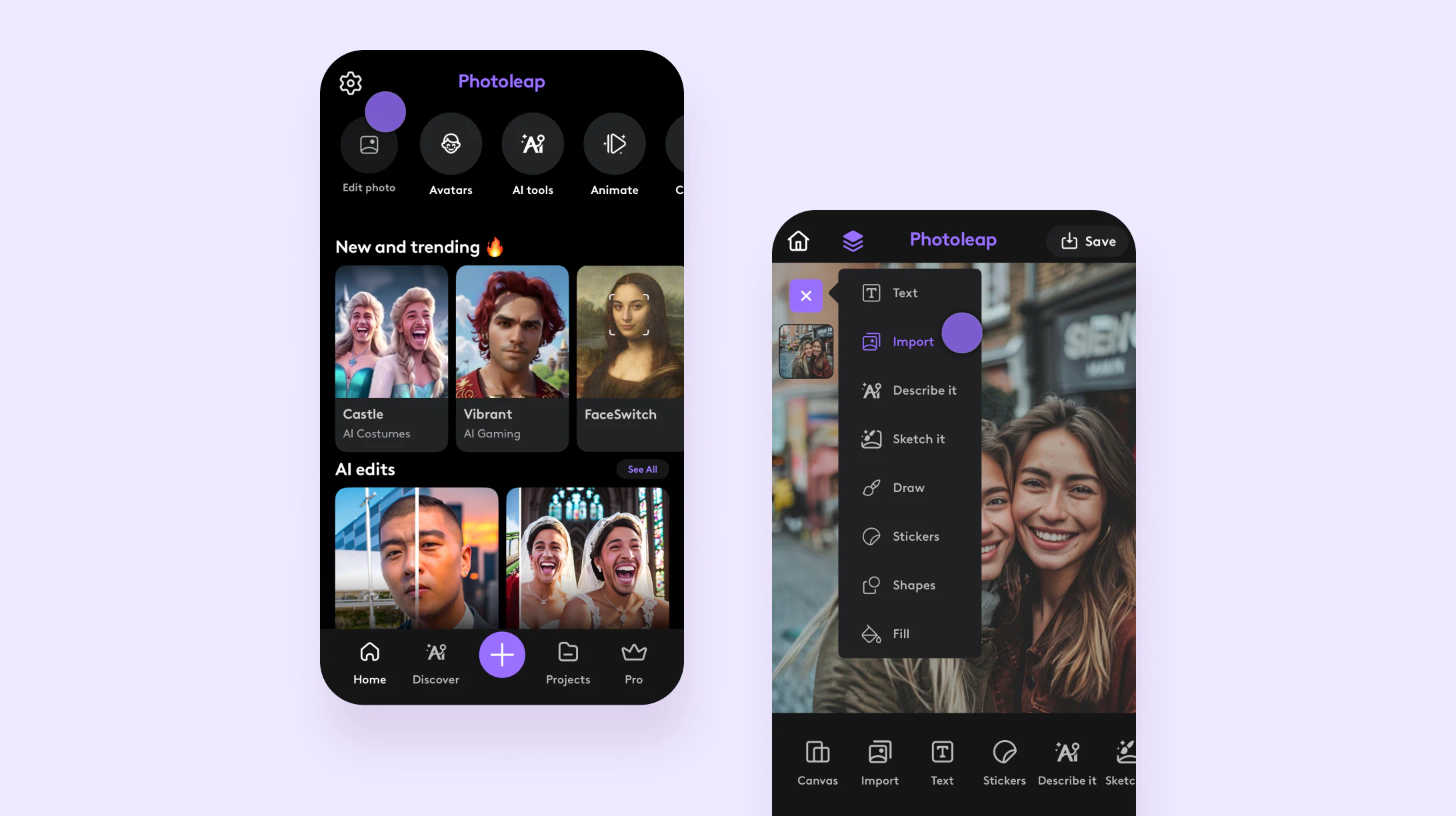 steps to add a person to a picture