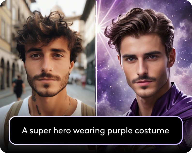 Create characters from photos with Photoleap's AI