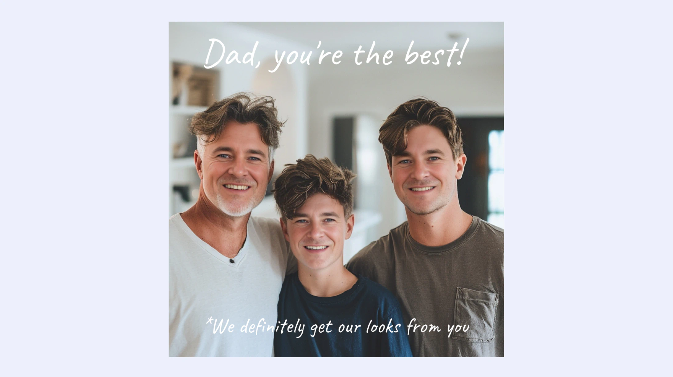 Humorous father's day cards