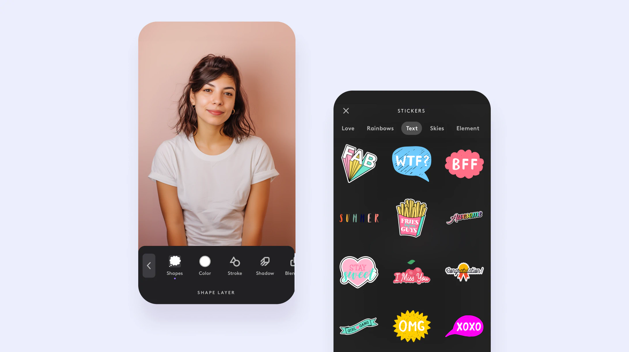 How to add speech bubble to photo