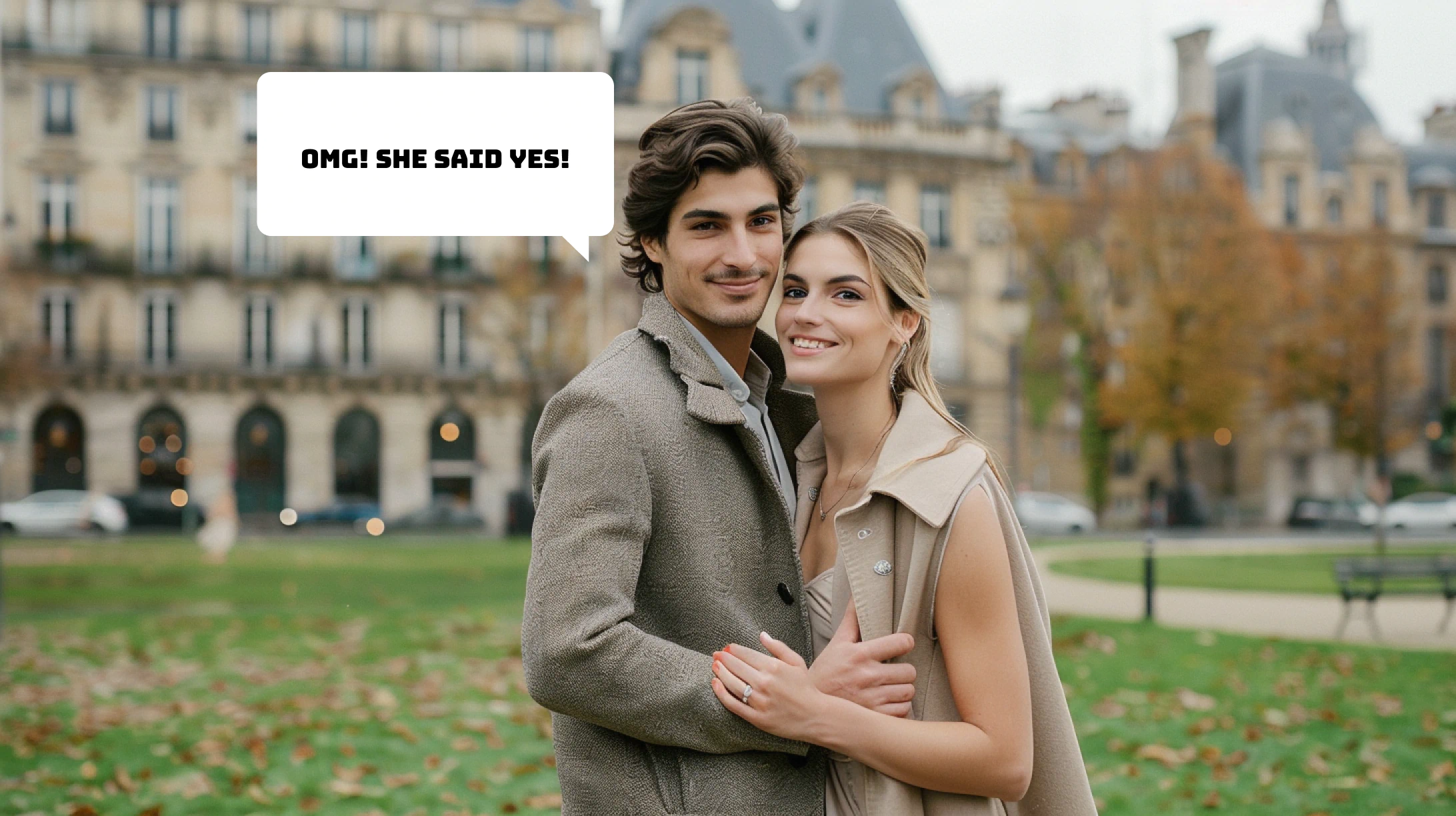 Add cartoon bubble to photo with Photoleap