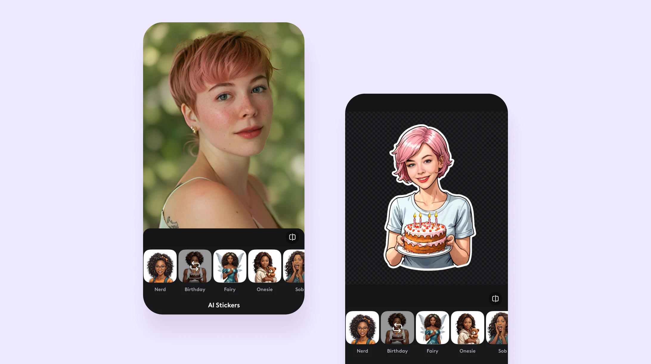 How to convert a photo into a sticker