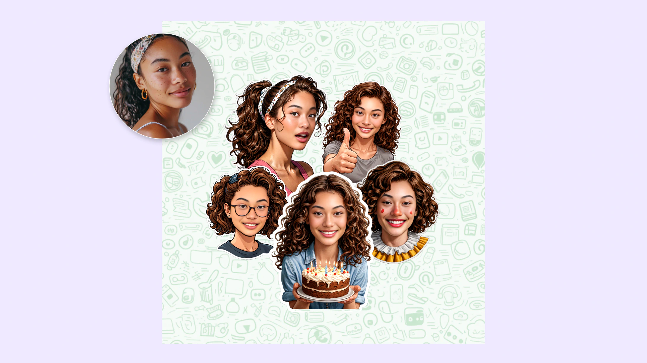 Enhance your stickers with AI tips