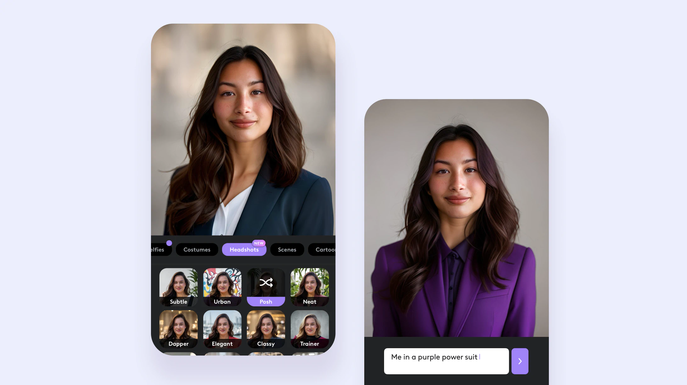 Create modern real estate headshots with Photoleap