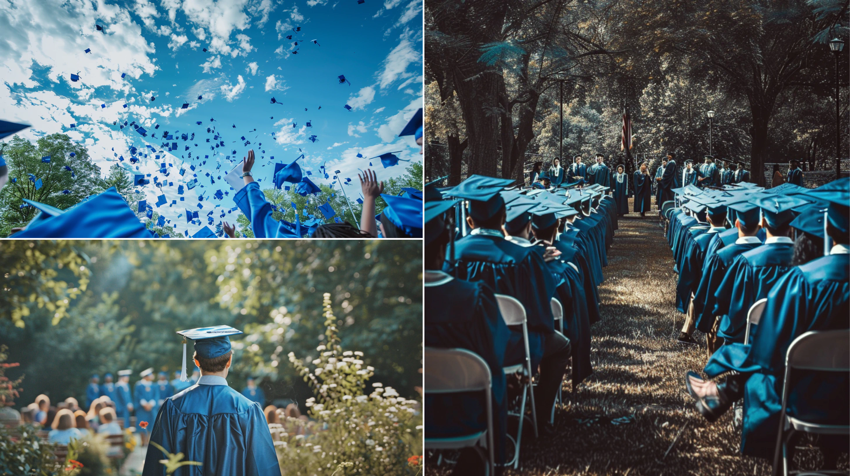 Craft a graduation picture collage with Photoleap