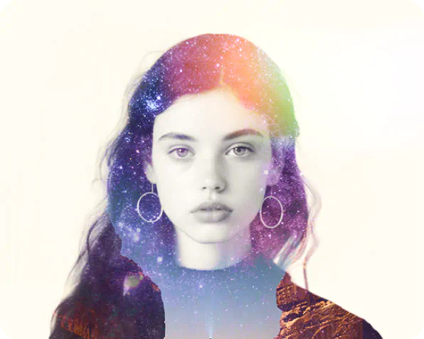 Create double exposure effects with Photoleap